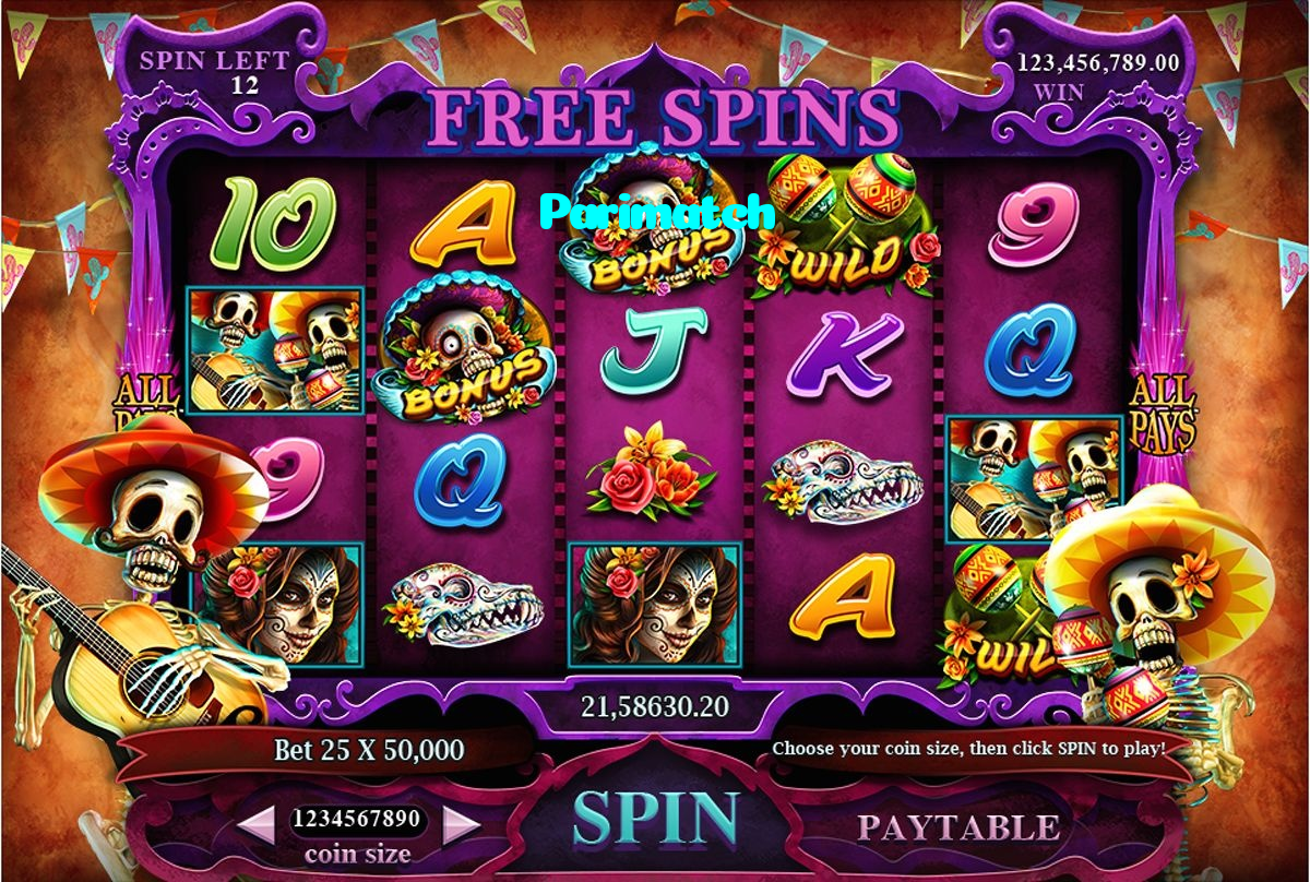 Parimatch casino presented on mobile device in Pakistan with slots and live games